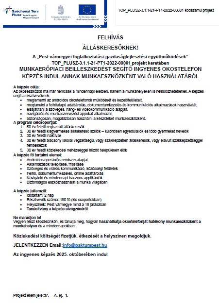 10.FELHÍVÁS Okostelefon