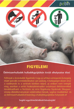 Élelmiszerhulladék hulladékgyűjtőkön kívüli elhelyezése tilos Élelmiszerhulladék hulladékgyűjtőkön kívüli elhelyezése tilos